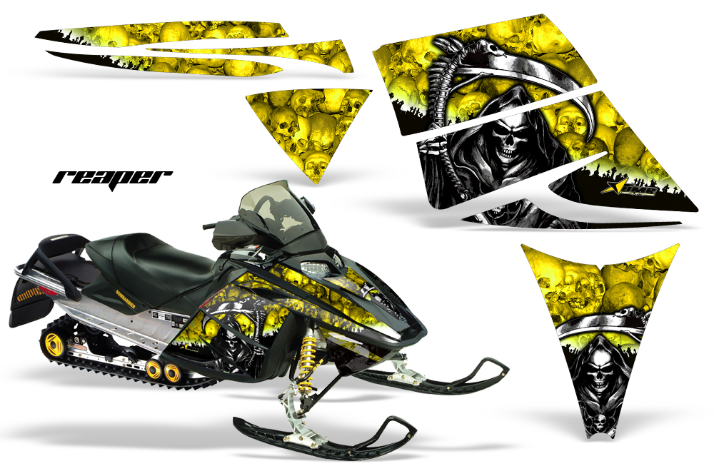 Ski-Doo Rev Graphics Kit JPG Reaper MY